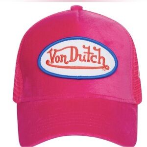 Von Dutch Hollywood Velvet Trucker Hat